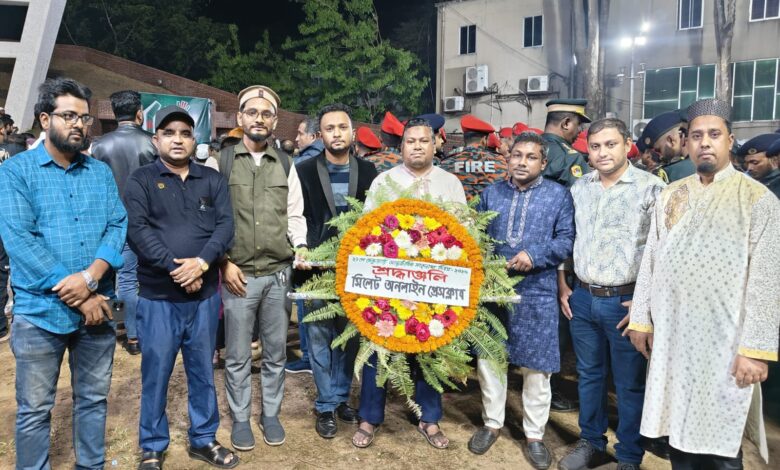 ভাষা শহীদদের প্রতি সিলেট অনলাইন প্রেসক্লাবের বিনম্র শ্রদ্ধা